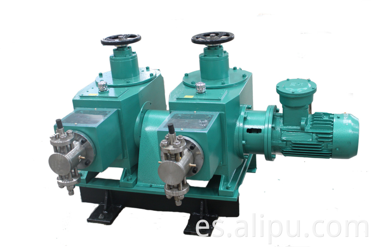 Double Head Plunger Dosing Pump